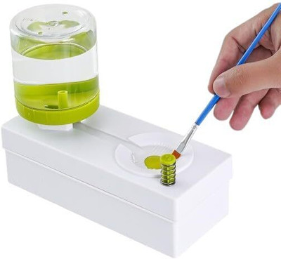 Uratech Brush Rinser Paint Brush Cleaner Rinser with Drain Water Paintbrush Scrubber(Set of 1, Multicolor)