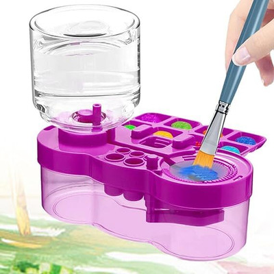Perfect Pricee Paint Brush Cleaner with Flushing Button(Set of 1, Multicolor)
