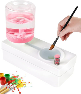 PETRICHOR Brush Rinser, Recycling Brush Cleaner for Acrylic,Multifunctional Paint Brush(Multicolor)