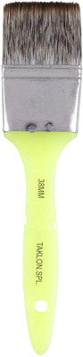 FRKB Special Synthetic Flat Paint Brush of 1.5 Inch (38 mm)(Set of 1, Green, White)