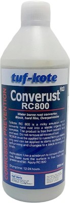 tuf-kote® CONVERUST RC800 Water Based Rust Converter Primer Convert Rust to Stable Metal Alkyd Primer(250 ml)