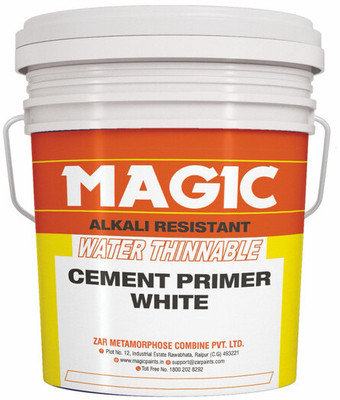 Magic Paints Water Thinnable Wall Primer WHITE For Rs. 106 @ 74 %