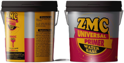 Magic Paints ZMC Universal Wall Primer for Interior & Exterior Surfaces High Build Primer(10 L)