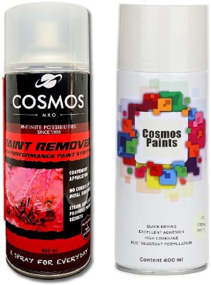 Cosmos Paints PaintRemover-CreamWhite043-400ml Paint Remover(800 ml)
