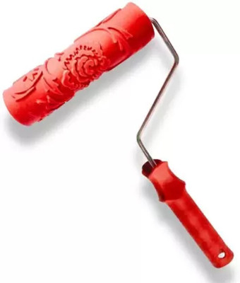 Onneybrothers R6 R6 RUBBER ROLLER RED COLOUR Paint Roller(Pack of 1)