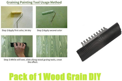 GAUMUK TOOLS Wood Graining Pattern Paint Roller(Pack of 1)