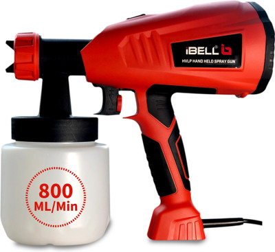 iBELL PAINT SPRAY GUN IBL SG60-26 HVLP Sprayer(Red, Black)