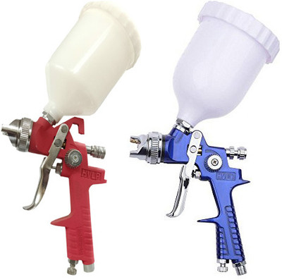Air-ga 1.4MM COMBO HVLP SPRAYER PAINT GUNS WITH TOOL KITS HVLP Sprayer(Blue, Red)
