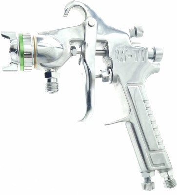 Painter Painter Professional Pressure Feed Spray GuN Nozzle Size 1.3 mm W-71 Air Assisted Sprayer(Silver)