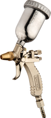 SONO-TECH ST-3 Spray Gun 1/4 Pint Air Assisted Sprayer(Silver)