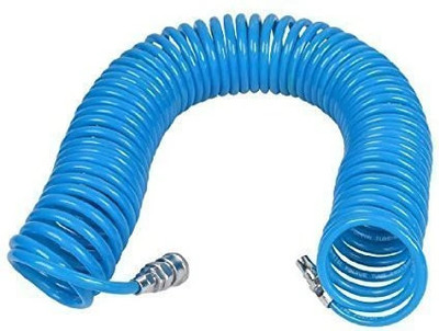 SHIV ALASKA USE IN ALL KINDS SPRAY GUN Nozzle 0.8mm with 10 Meter Pipe Coiled (Blue) HVLP Sprayer(Blue)