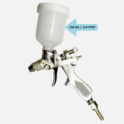 Colorado Paint Spray Gun 1/4 Pint 118 ML with Plastic Cup HVLP Sprayer