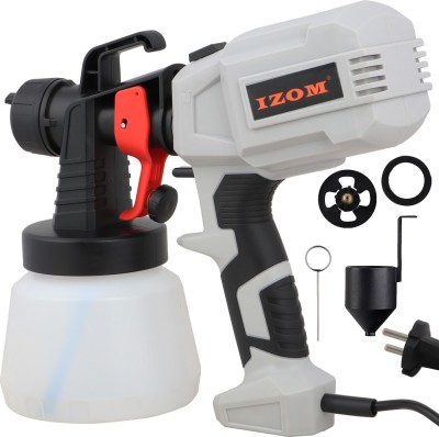 IZOM Corded Electric Spray Gun Multi Spray Patterns Large Paint Storage Capacity IZ-ESG Air Assisted Sprayer