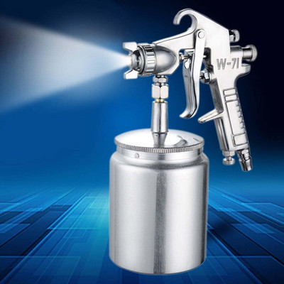 SHIV ALASKA Feed Suction Paint Spray Gun 1.5mm High Pressure Reservoir Capacity: 600 L Feed Suction Paint Spray Gun 1.5mm High Pressure Capacity: 600 ML HVLP Sprayer(Silver)