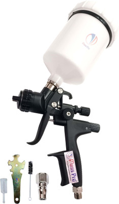 Mass Pro R-7945 HVLP 1.3mm High Performance Premium Quality Paint Spray Gun Gravity Feed Air Spray Gun HVLP Sprayer(Multicolor)