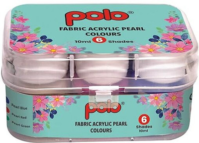 polo colours Polo Pearl Acrylic Paint Set(Set of 1, Multicolor)