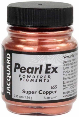 Jacquard Pearl Ex Powdered Pigments 21.26 gram(Set of 1, Supper Copper)
