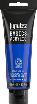 Liquitex Basics 118ml Cobalt Blue(Set of 1, Cobalt Blue)