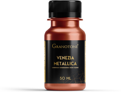 Granotone Acrylic Venezia Metallic Colour Copper 50ML(Set of 1, Copper)