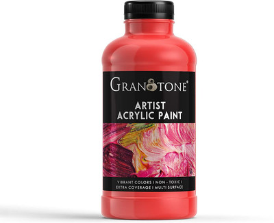 Granotone Acrylic Color Art and Craft Paint(Set of 1, Red)