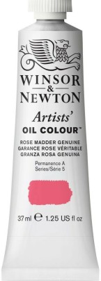 Winsor & Newton Artists' Oil Colour - Tube of 37 ML - Rose Madder Genuine (587)(Set of 1, Rose Madder Genuine)