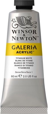 Winsor & Newton Galeria Acrylic Colour - Tube of 60 ML - Titanium White (644)(Set of 1, White)