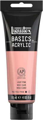 Liquitex Basics 118ml Light Pink(Set of 1, Light Pink)