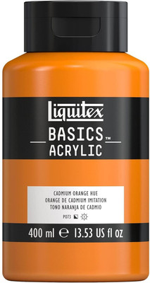 Liquitex Basics 400ml Cadmium Orange Hue(Set of 1, Cadmium Orange Hue)