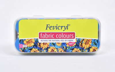 Fevicryl Fabric Colours Combo(Set of 1, Colours)