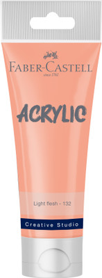 FABER-CASTELL CREATIVE STUDIO ACRYLIC TUBE120ML-LIGHT FLESH 132(Set of 1, LIGHT FLESH)