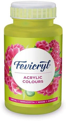 Fevicryl Acrylic Colour 500 ml Paint, DIY Art & Craft(Set of 1, Neon)
