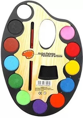 VISWAMUNGI Water color cake(Set of 12, Multicolor)