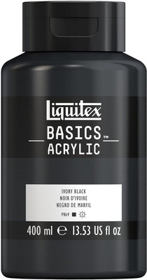 Liquitex Basics 400ml Ivory Black(Set of 1, Ivory Black)