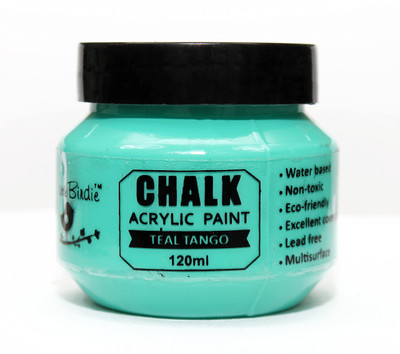 ITSY Bitsy Home Decor Chalk Paint 120ml - Teal Tango(Set of 1, Teal Tango)