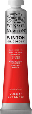 Winsor & Newton Winton Oil Colour - Tube of 200 ML(Set of 1, Vermilion Hue)