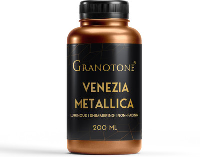 Granotone Acrylic Venezia Metallic Colour 200 ML (Bronze)(Set of 1, Bronze)
