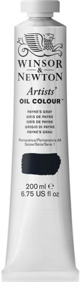 Winsor & Newton Artists' Oil Colour - Tube of 200 ML - Payne's Gray (465)(Set of 1, Payne's Gray)