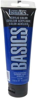 Liquitex Basics 118ml Ultramarine Blue(Set of 1, Ultramarine Blue)