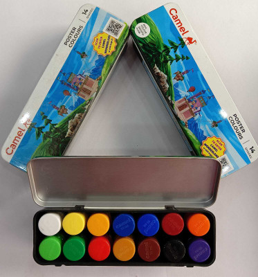 NATH JI 14_Shades_Poster_Colour_Pack_Of_3_Set(Set of 3, 14)