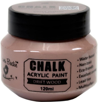 ITSY Bitsy Home Decor Chalk Paint 120ml - Drift Wood(Set of 1, Drift Wood)