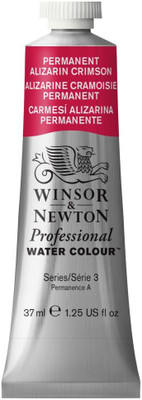 Winsor & Newton Professional Water Colour - Tube of 37 ML - Permanent Alizarin Crimson (466)(Set of 1, Multicolor)