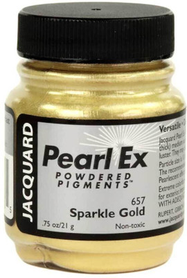 Jacquard Pearl Ex Powdered Pigments 21.26 gram(Set of 1, Sparkle Gold)