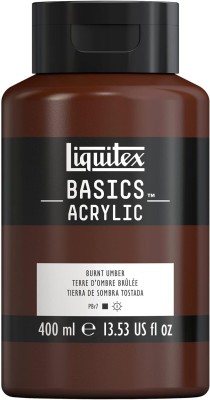 Liquitex Basics 400ml Burnt Umber(Set of 1, Burnt Umber)