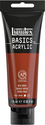 Liquitex Basics 118ml Red Oxide(Set of 1, Red Oxide)