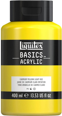 Liquitex Basics 400ml Cadmium Yellow Light(Set of 1, Cadmium Yellow Light)