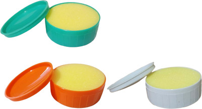 Chaurasiatech Currency Counting Damper Sponge Pad for office (Multicolor) Painting Sponge Block(Pack of 3)