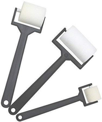 Kandle 3Pcs White Sponge Paint Brushes Children Graffiti Roller Stamp Kids Painting Toy Painting Sponge Roller(Pack of 3)