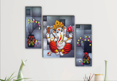 RAC Traditional Scenery View UV Wall MDF Panel Paintings 12X18 INCH Digital Reprint 12.5 inch x 9.5 inch Painting(Without Frame)
