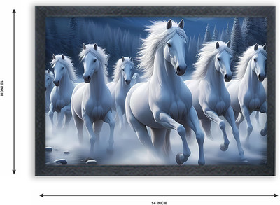 Devatwal painting-2 Digital Reprint 10 inch x 14 inch Painting(With Frame)