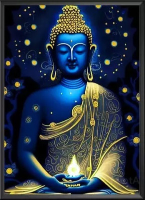 AARTKALA Digital Reprint 14 inch x 10 inch Painting(With Frame)